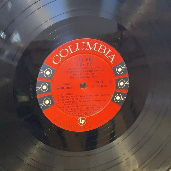 Say One For Me (An Original Sound Track Recording)(Vinyl, 1959) Columbia CL 1337 - Picture 6 of 8